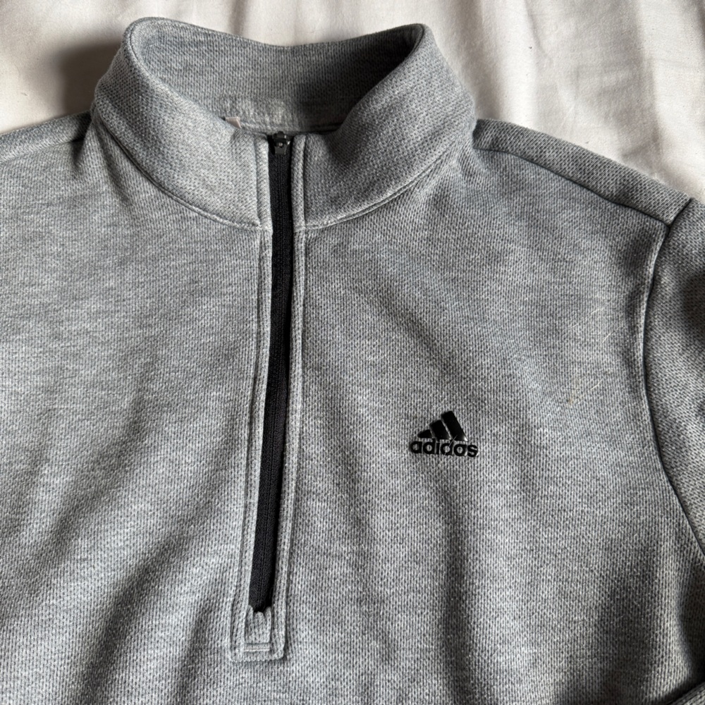 Adidas Fleece Long Sleeve Sweatshirt - Picture 4 of 4